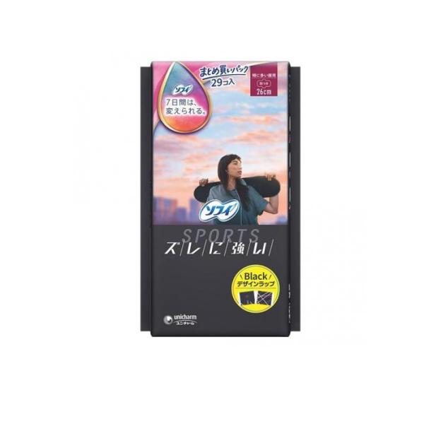 ユニ・チャーム ソフィSPORTS羽つき 29個入 ナプキン 生理 5個セット