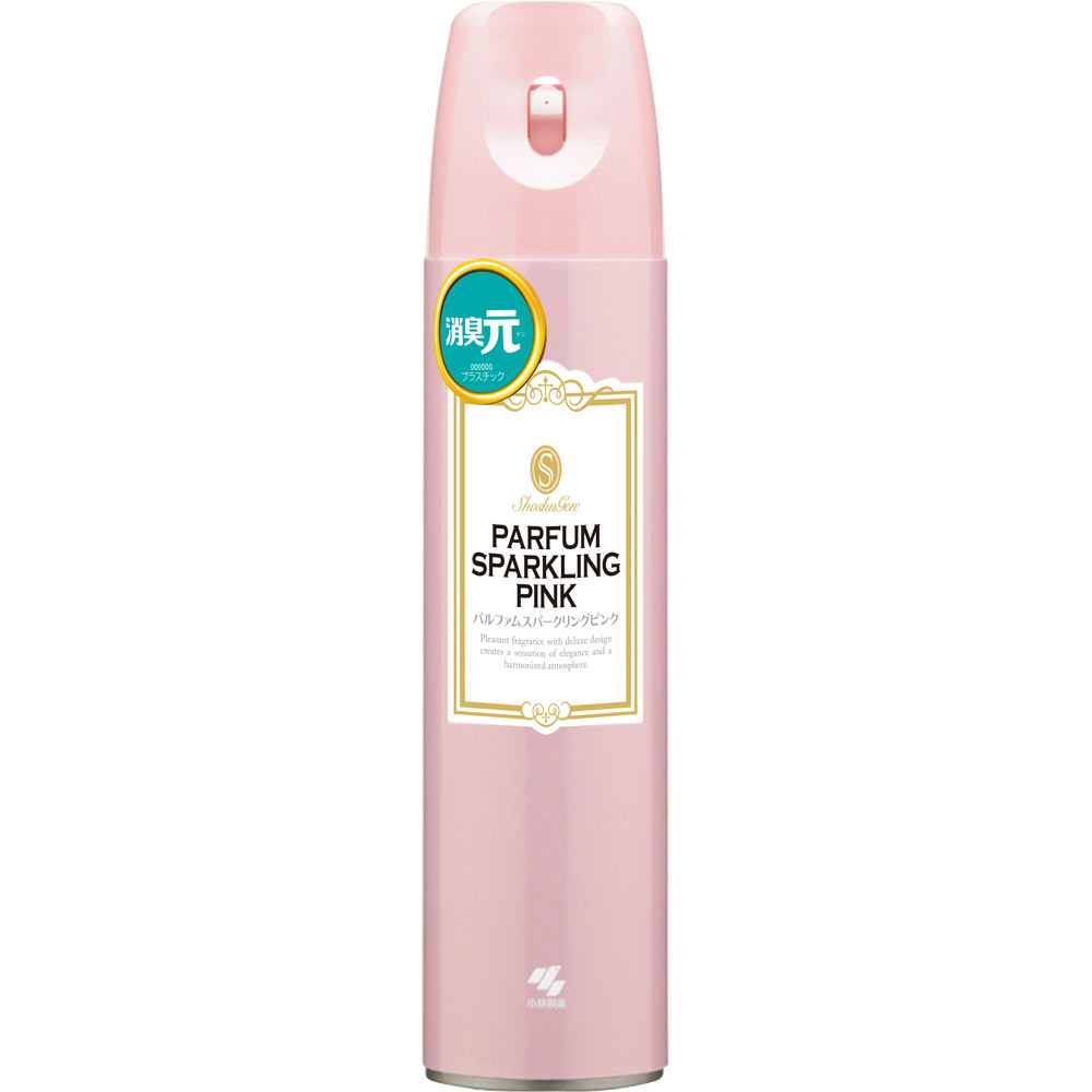 小林製薬 トイレの消臭元スプレー パルファム スパークリングピンク 消臭剤 280ml