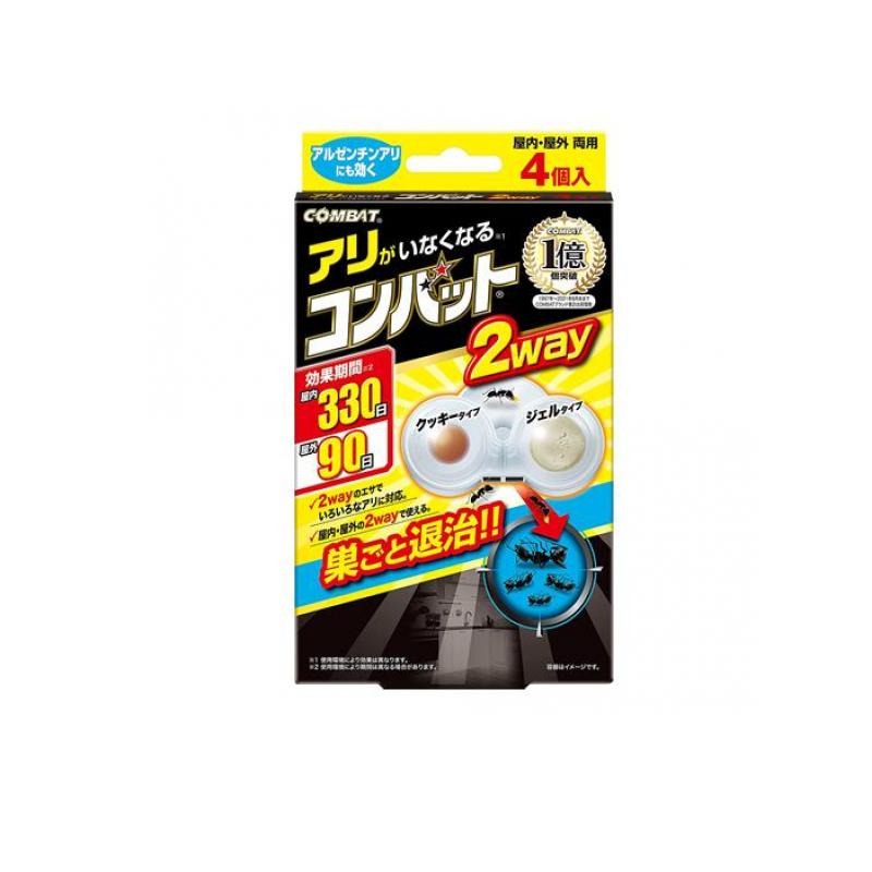 KINCHO アリがいなくなるコンバット2way 蟻用駆除剤 4個入 5個セット