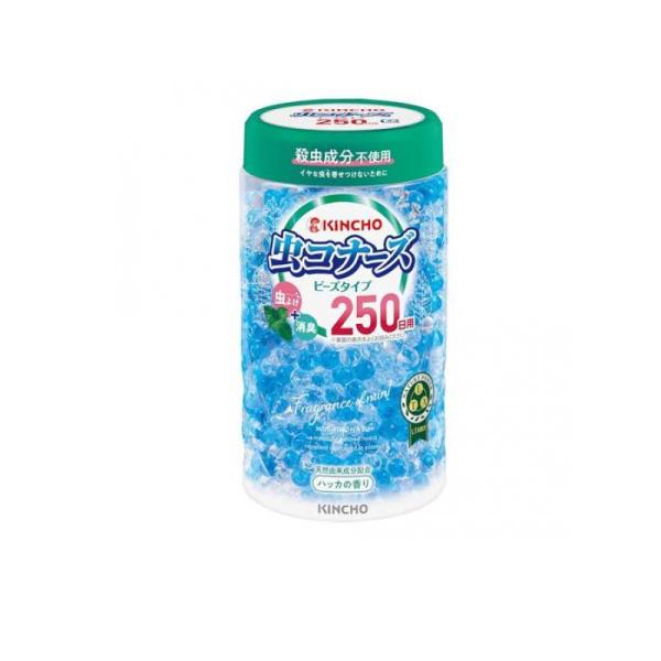 大日本除虫菊 キンチョー 虫コナーズ ビーズタイプ スリム 250日用 ハッカの香り 360g ２個セット