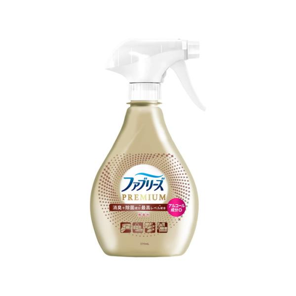 P&amp;Gジャパン ファブリーズ W除菌+無香料 本体 370mL スプレータイプ 消臭 芳香剤 室内用 清掃