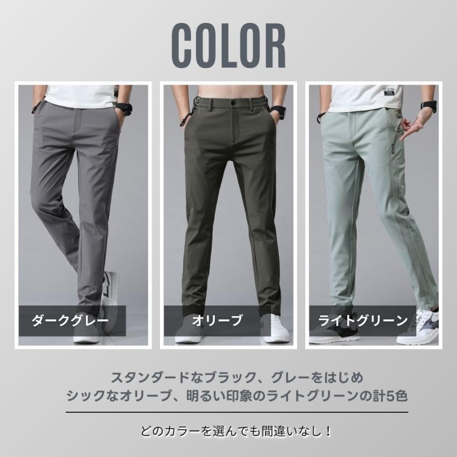 ゴルフウェア ダークグレー オリーブ ライトグリーン