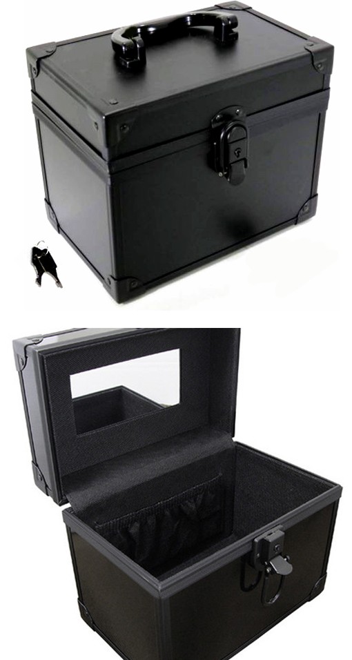 A152 BLACK BOX 鏡.ポケット 鍵付き, メイクボックス マジシャン 必見