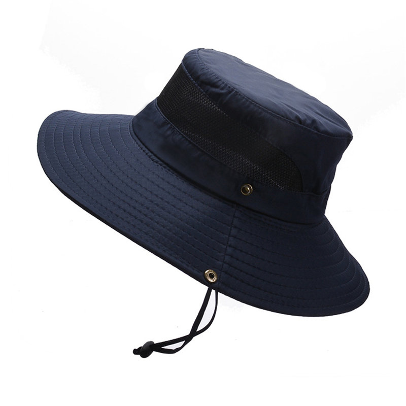 帽子 メンズ 大きいサイズ サファリハット 登山 ツバ広 UVカット 釣り メッシュ 日よけ 紫外線対策 キャンプ アウトドア 送料無料｜nicosyouji｜02