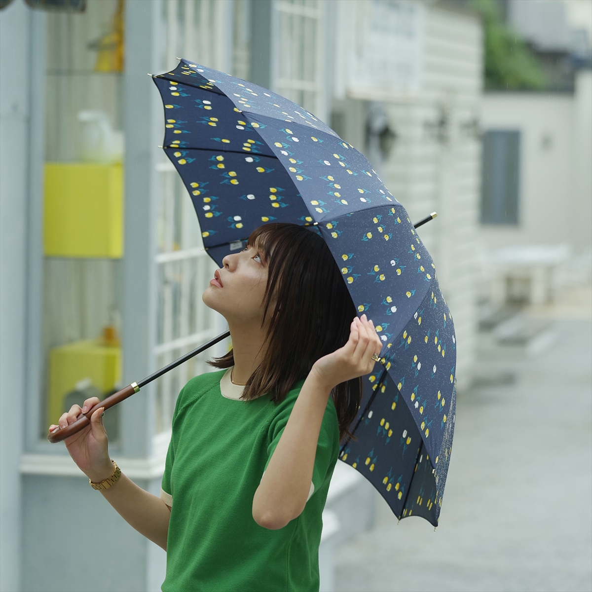 公式 傘 雨傘 レディース 長傘 晴雨兼用 12本骨 耐風 手開き 軽量