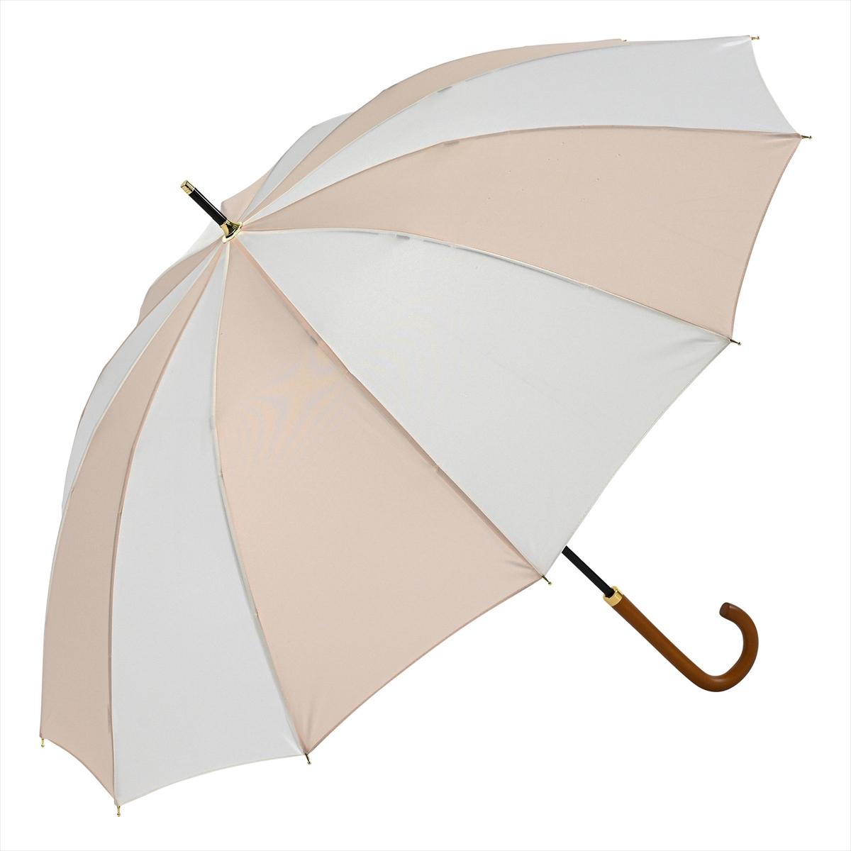 公式 傘 雨傘 レディース 長傘 晴雨兼用 12本骨 耐風 手開き 軽量 ニフティカラーズ