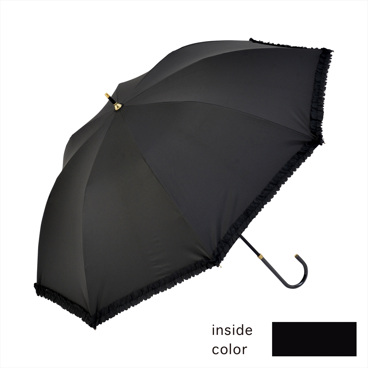 公式 日傘 レディース 晴雨兼用 遮光 遮熱 フリル｜niftycolors｜02
