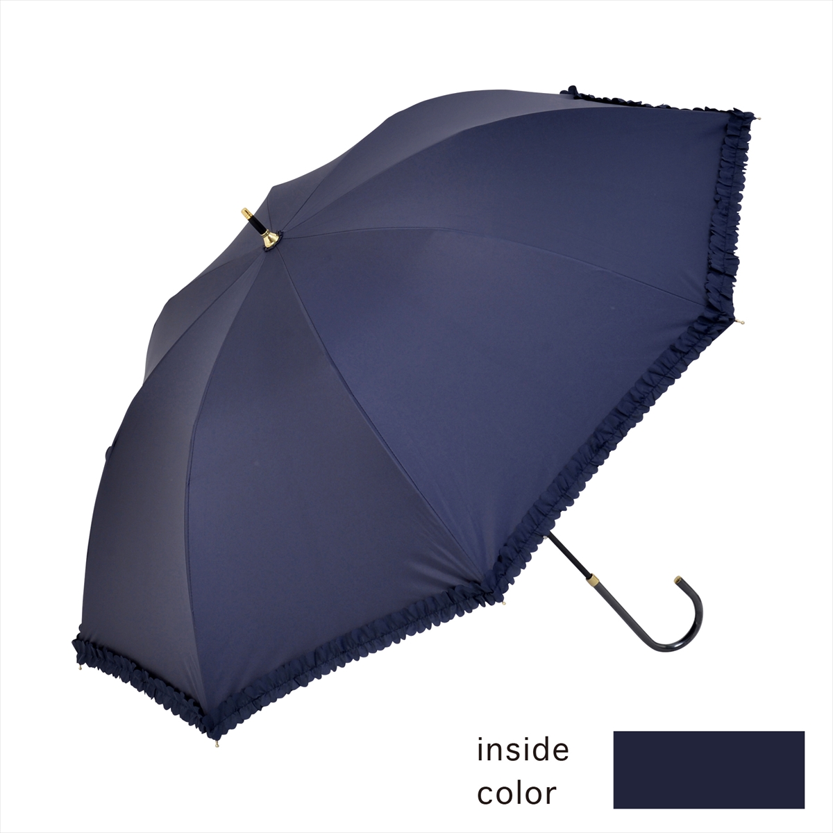 公式 日傘 レディース 晴雨兼用 遮光 遮熱 フリル｜niftycolors｜03