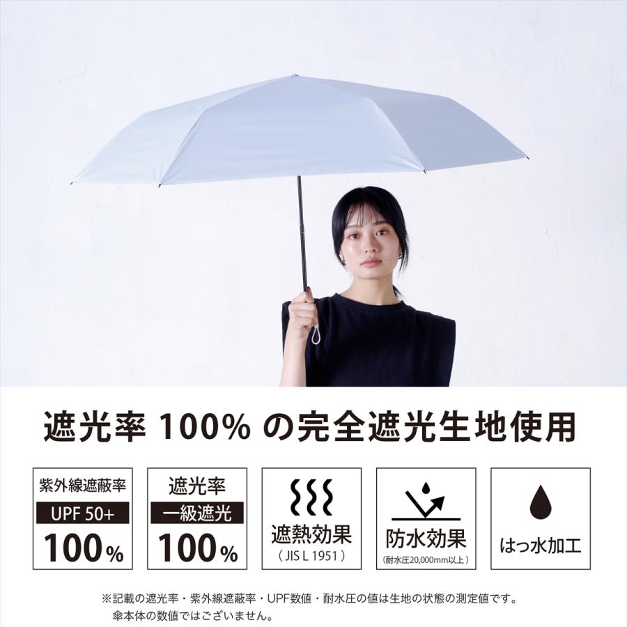 公式 折傘 日傘 レディース 晴雨兼用 遮光 遮熱 花 フラワー｜niftycolors｜06