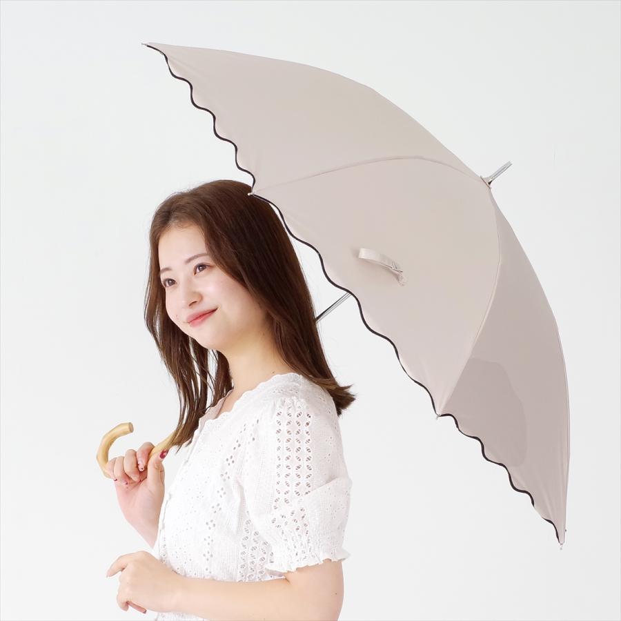 公式 日傘 長傘 レディース 晴雨兼用 遮光 遮熱 スカラ 刺繍｜niftycolors｜15