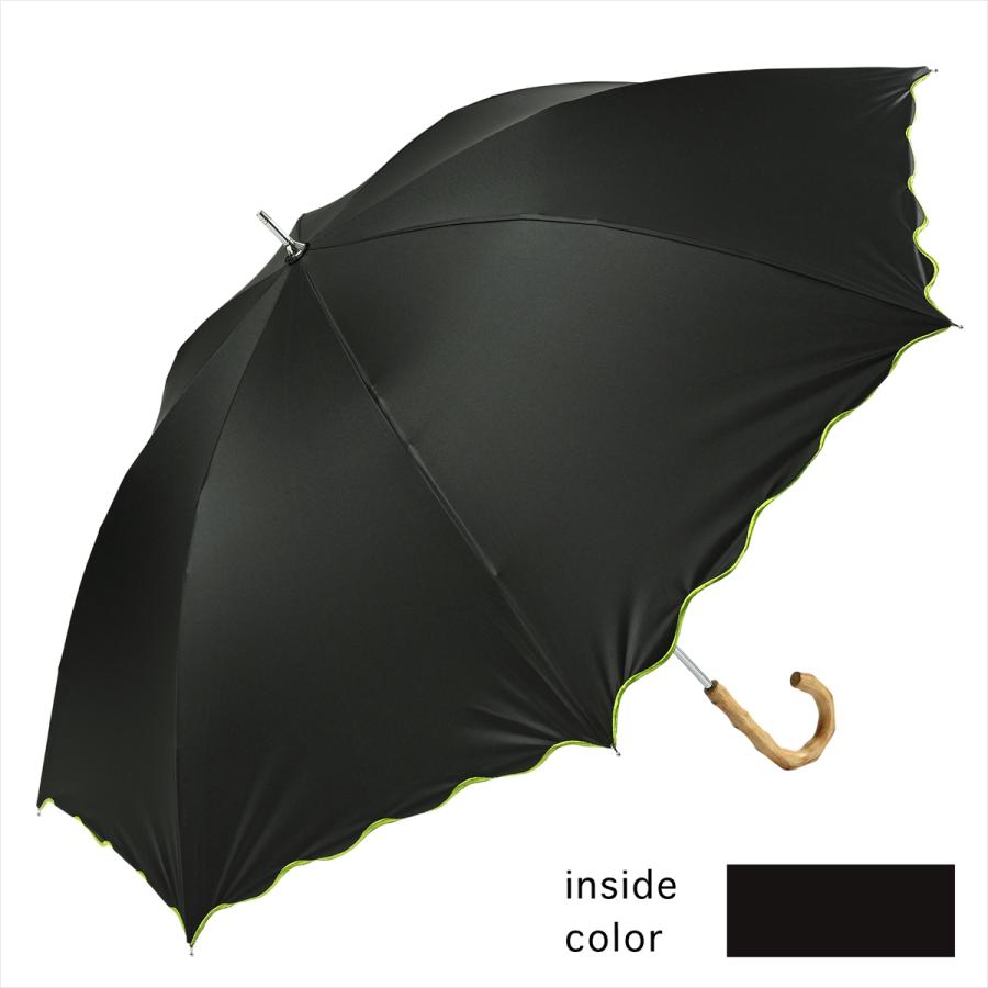 公式 日傘 長傘 レディース 晴雨兼用 遮光 遮熱 スカラ 刺繍｜niftycolors｜02