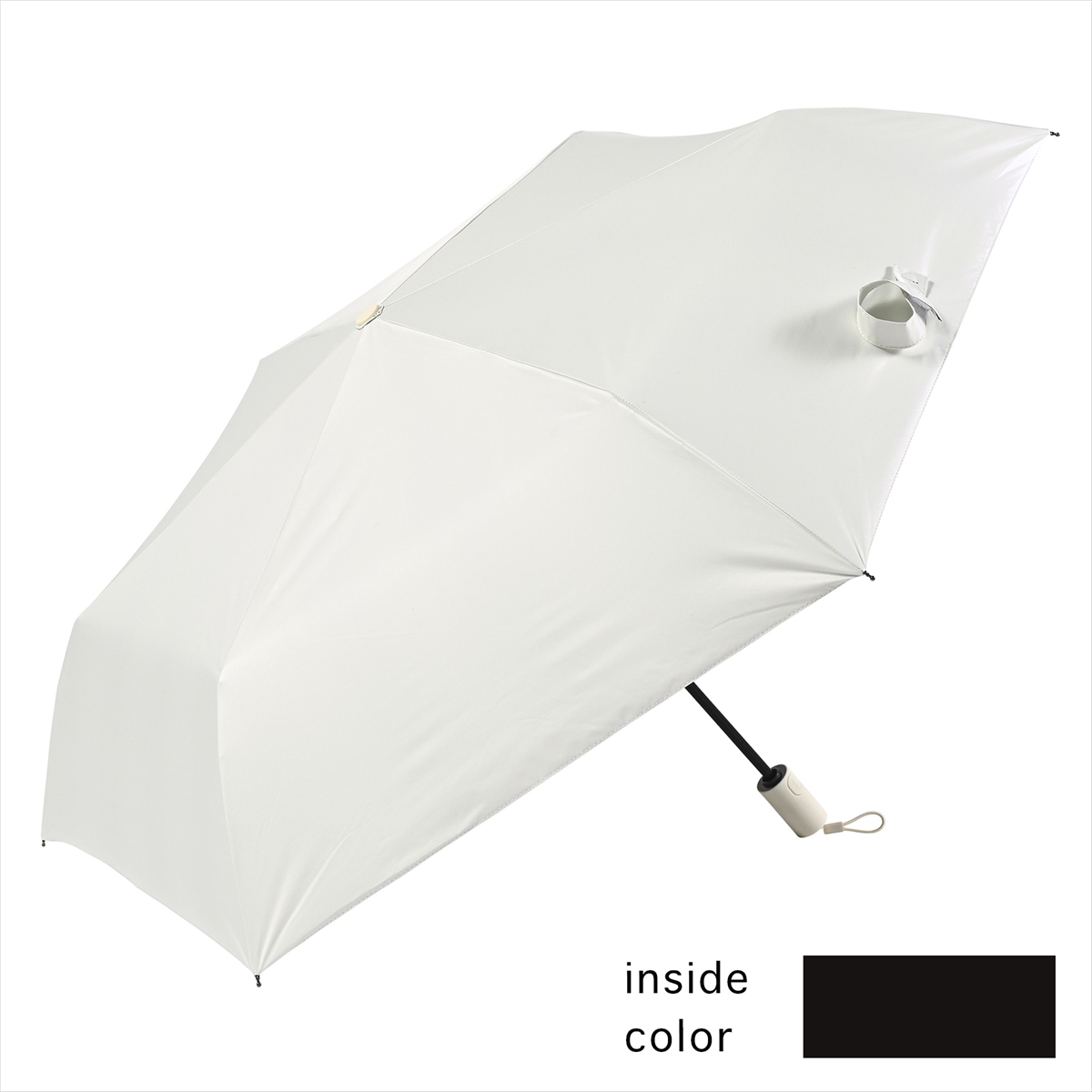 公式 晴雨兼用 日傘 傘 シンプル 無地 自動開閉 折りたたみ傘 一級遮光 