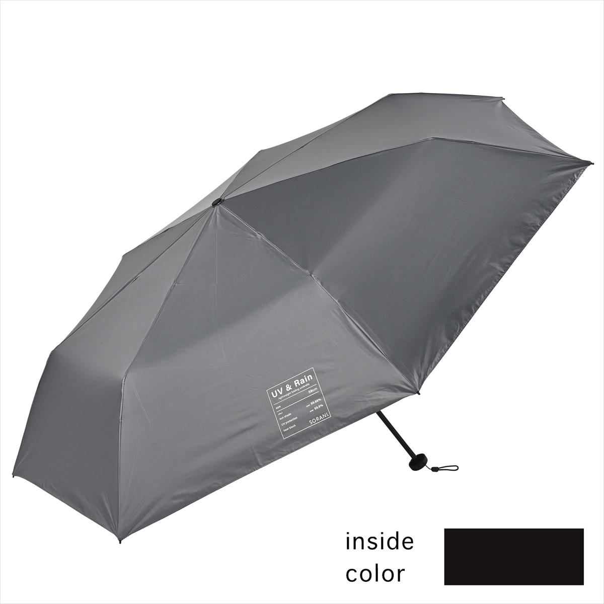 nifty colors 日傘 遮光 ユニセックス メンズ 晴雨兼用 58cm