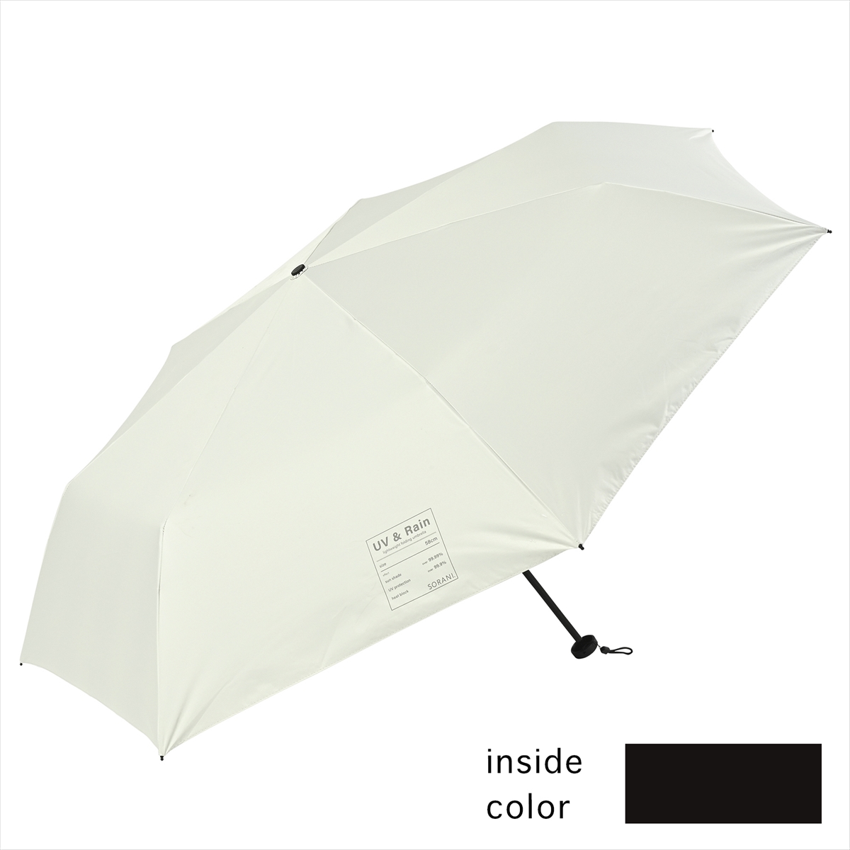 【新品】バーブレラ　大判　折りたたみ日傘　晴雨兼用　メンズ　ユニセックス 新品】バーブレラ 大判 折りたたみ日傘 晴雨兼用 メンズ ユニ