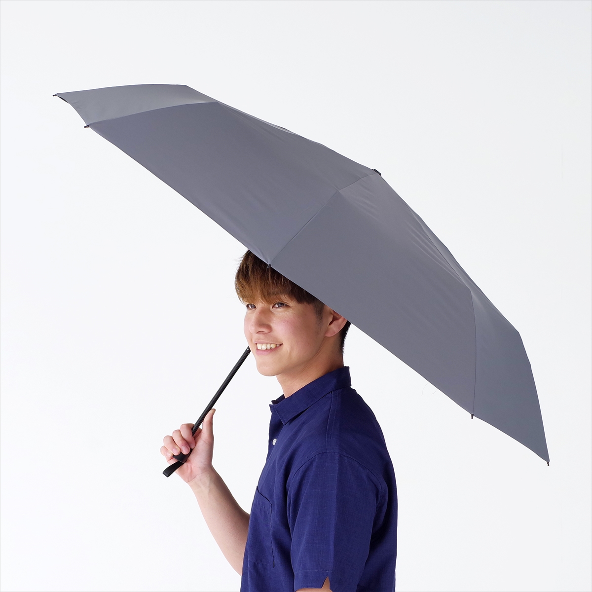 公式 雨傘 晴雨兼用 メンズ レディース 折りたたみ傘 ピーチドロップ 超はっ水 耐風 丈夫 大きい ニフティカラーズ｜niftycolors｜15