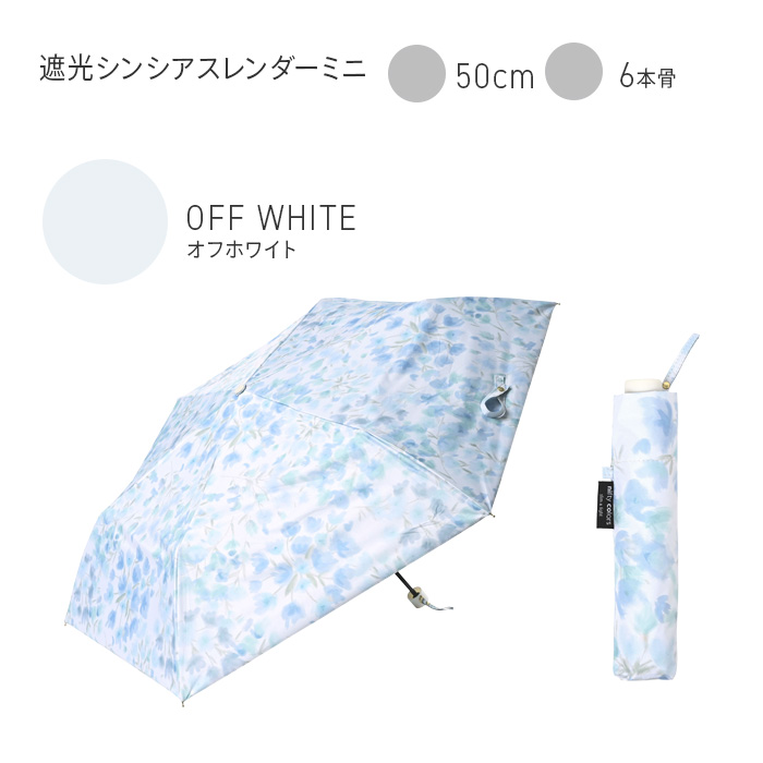 nifty colors 公式 晴雨兼用日傘 傘 花柄 ことり 小鳥 ブーケ