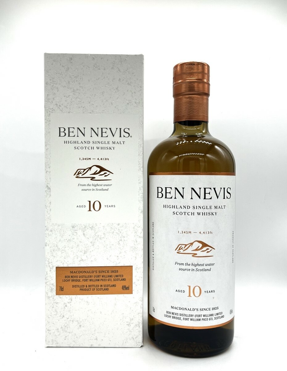 BEN NEVIS ベンネヴィス10年 UK限定流通品700ml / 46% UK流通品