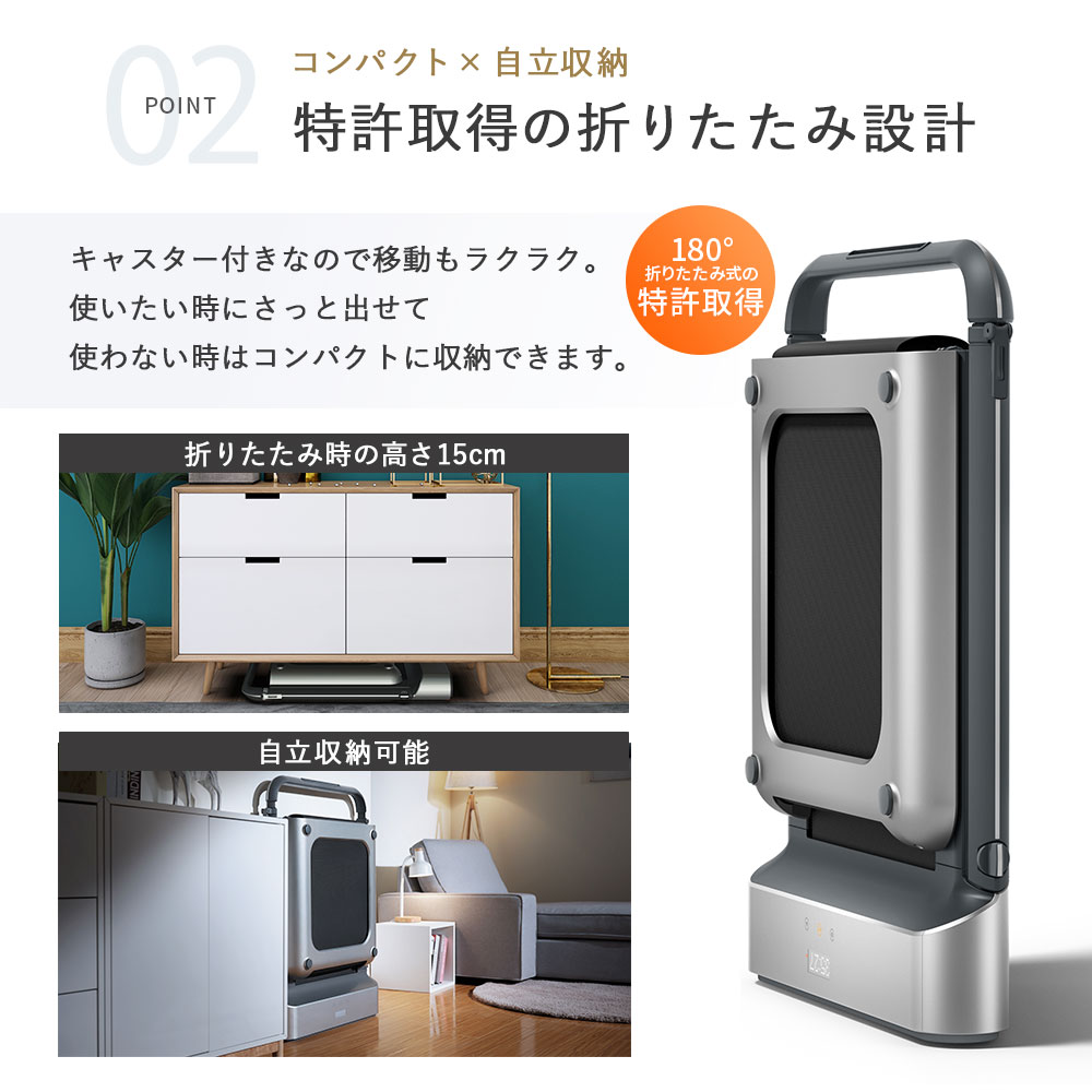 期間限定【10000円OFFクーポン｜5/7迄】ルームランナー WalkingPad R1