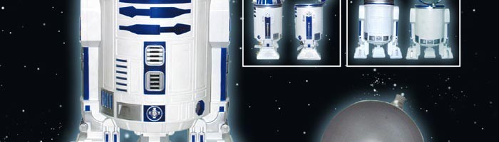 スターウォーズ STAR WARS R2-D2 ゴミ箱 [ ワッペン の オマケ 付