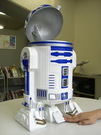 スターウォーズ STAR WARS R2-D2 ゴミ箱 [ ワッペン の オマケ 付