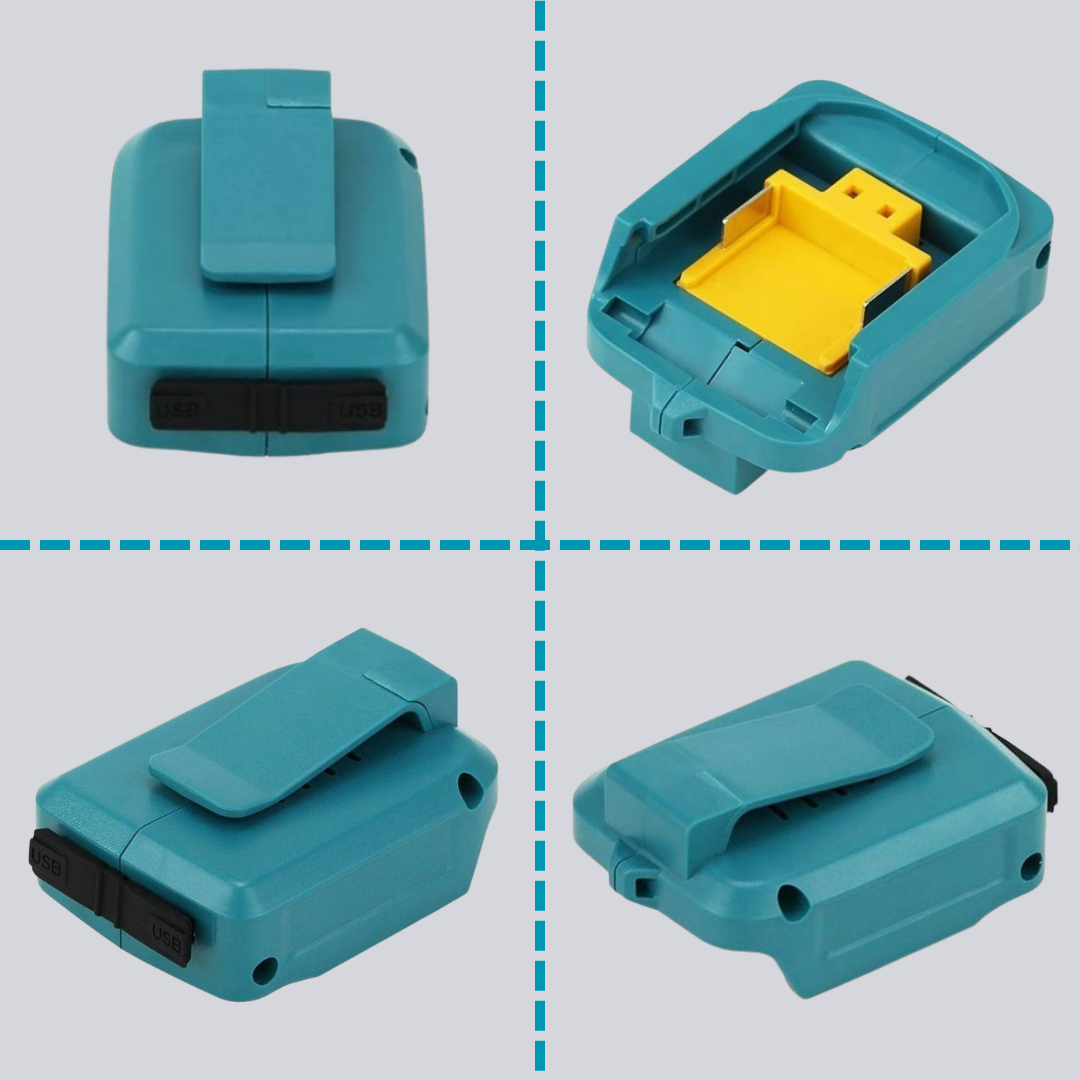 Longsafe マキタ makita 互換 充電式 USBアダプター ADP05