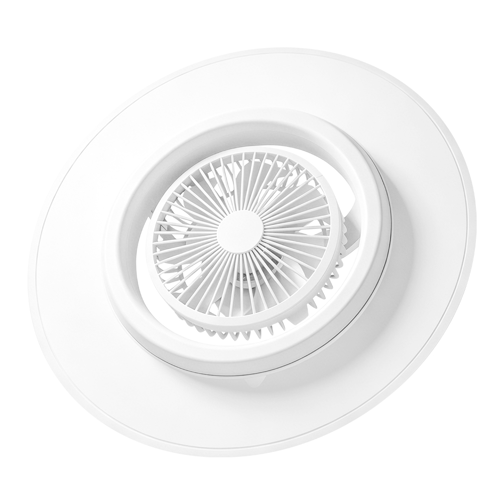 ファン付きシーリングライト 首振り LED 導光板付きサーキュレーター