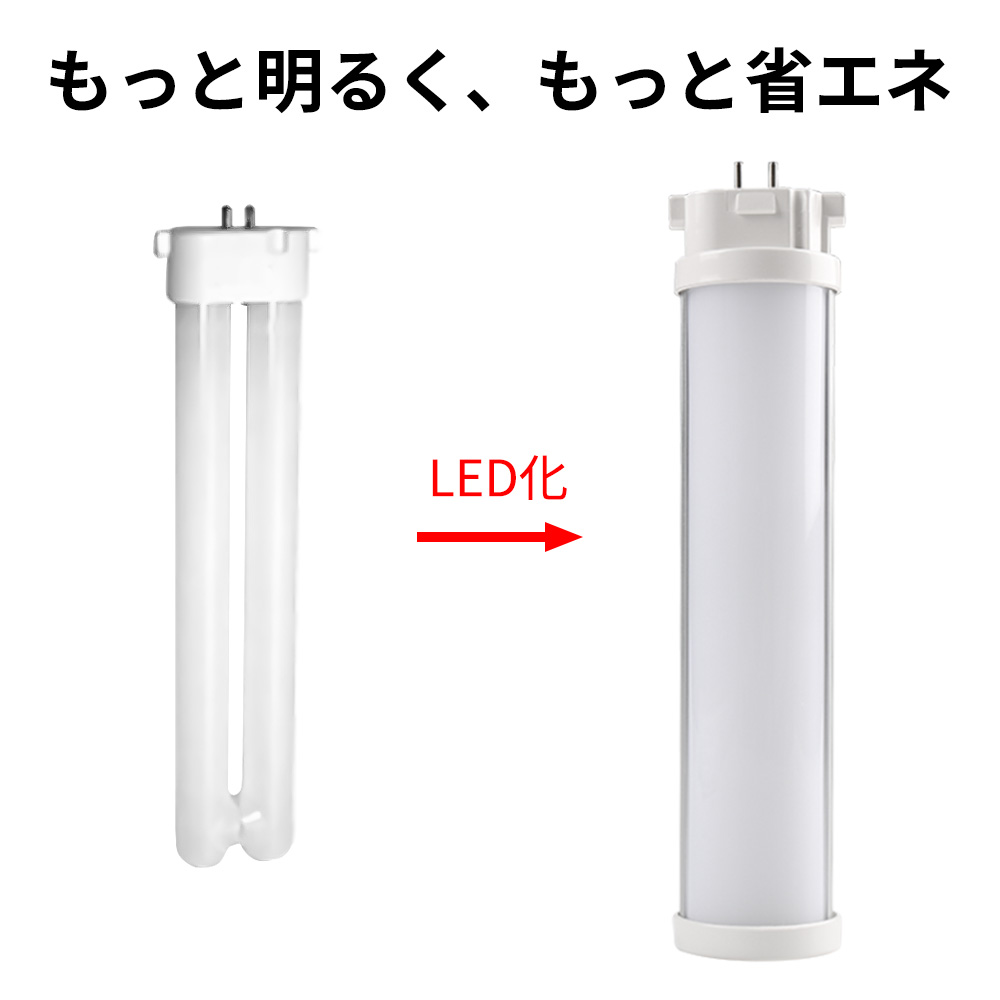 特売5本入り led蛍光灯 コンパクト蛍光灯 FPR96EX-L/W/N/D ツイン