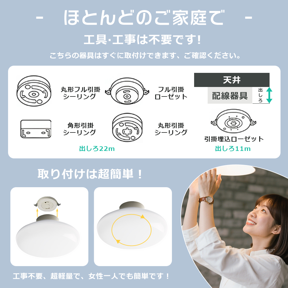LEDライト 無段階調光調色 常夜灯 タイマー機能 屋内 室内 コンパクト