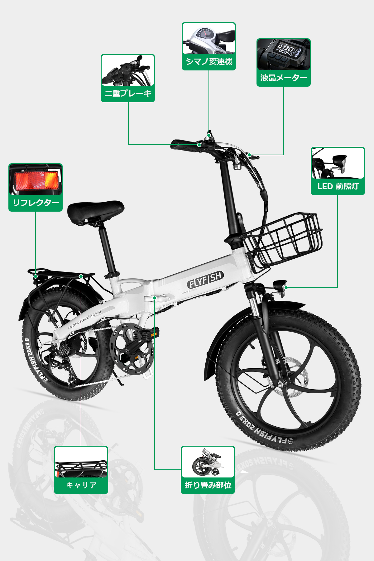 【説明必読】折りたたみBMX 電動自転車 免許不要】電動アシスト自転車 20インチ 電動折りたたみ自転車 軽量