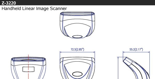 バーコード寸法