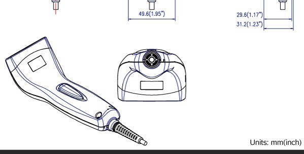 バーコード寸法