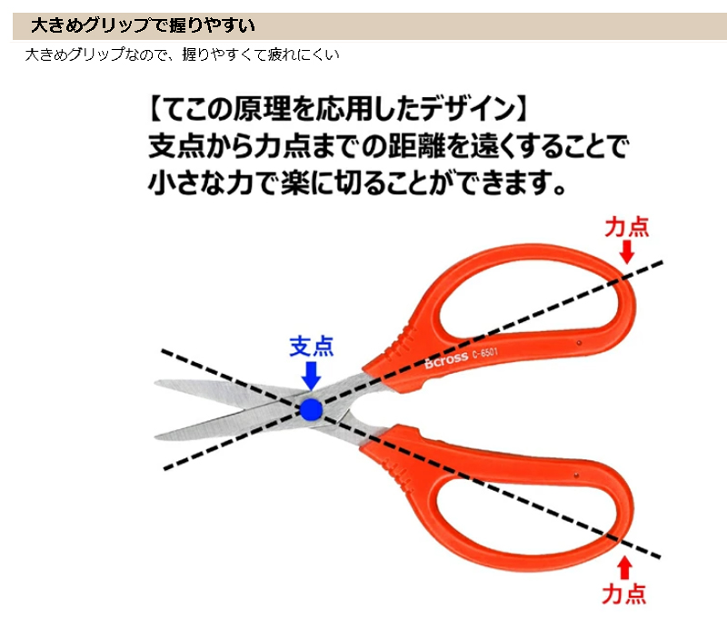 パオック クラフトマイカット C-6501 全長170mm パオック(PAOCK パオック クラフトマイカット C-6501 全長170mm パオック(PAOCK