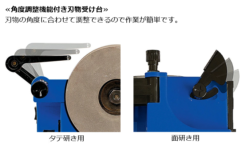 刃物研ぎ機 包丁研ぎ器 電動 両面電着ダイヤモンド刃物グラインダ DWG-100 パオック（PAOCK） [刃物研磨機 包丁 研磨 研き 磨き]