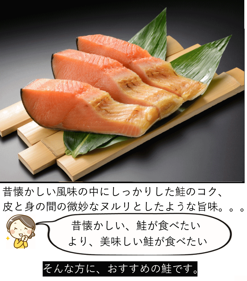 金印 本造り鮭 10切...<br>「金印」は 本造り鮭の中か特に良質なものを目利きがよりすぐった商品 北海道産 天然 秋鮭 :ki-231:本造り鮭の新潟たけうち  - 通販 - Yahoo!ショッピング