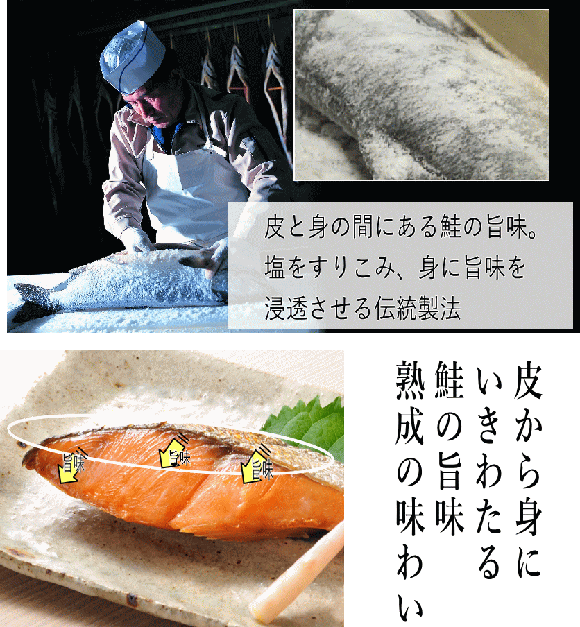 鮭　塩
