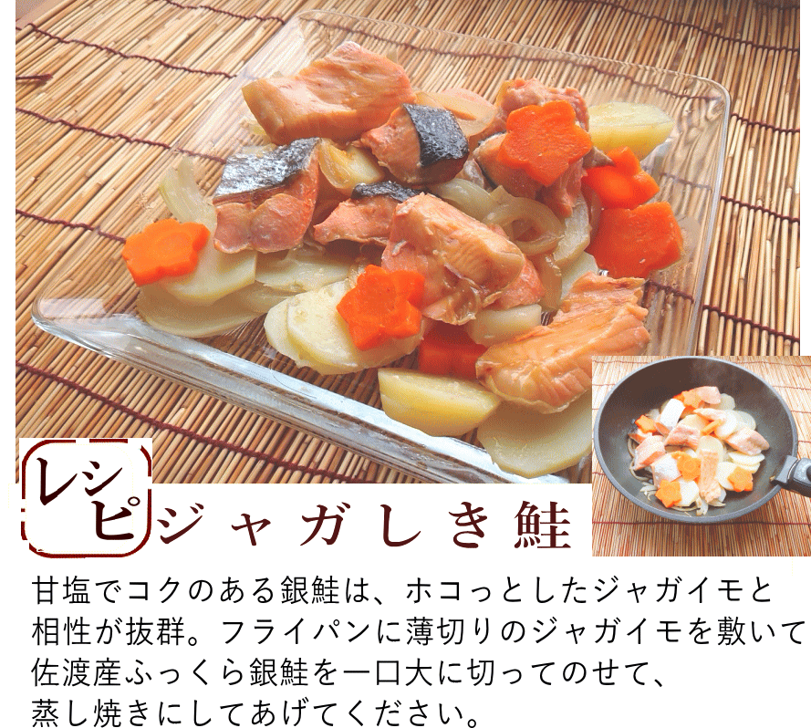 佐渡産ふっくら銀鮭 10切 Ki-432...佐渡産銀鮭を甘塩でで干し上げた新潟の伝統製法 高級 鮭 切り身 冷凍便 鮭、サーモン 