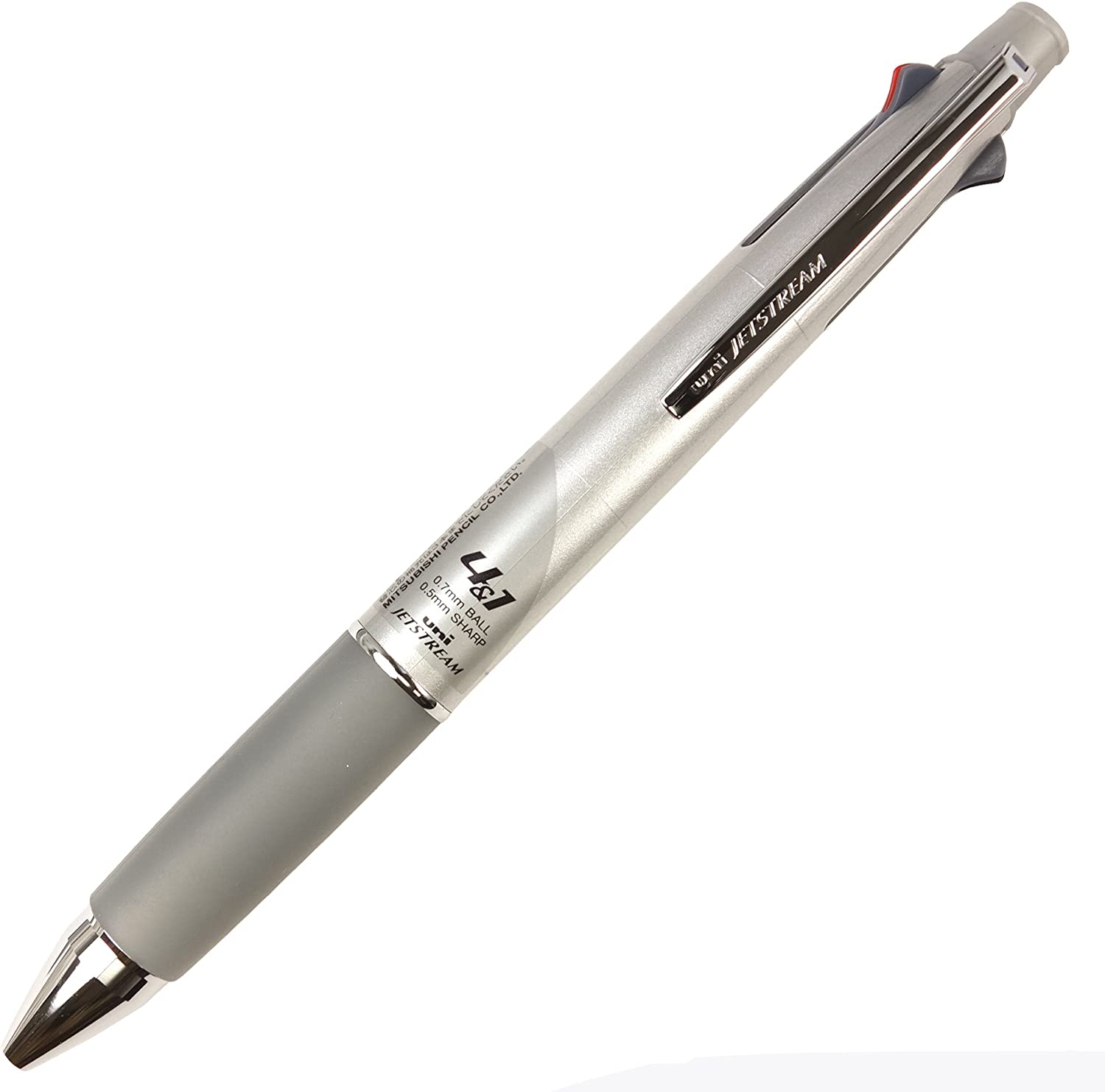 三菱鉛筆 3色ボールペン ジェットストリーム3 0.38mm 軸色（透明