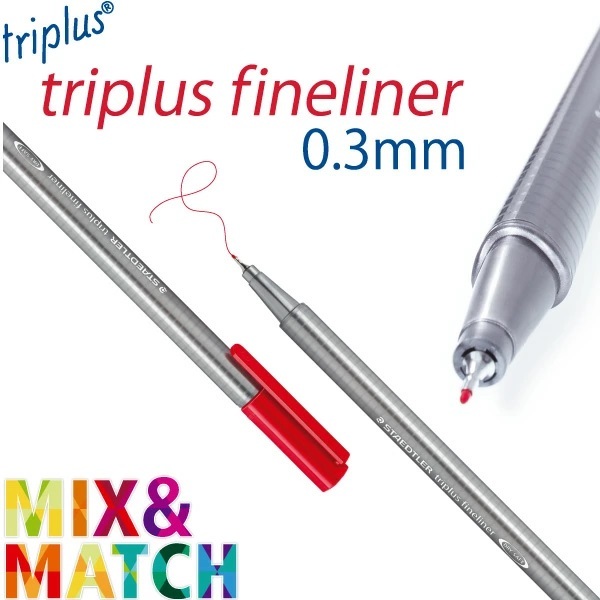 ステッドラー（STAEDTLER） 水性カラーペン トリプラス ファイン