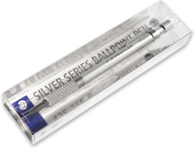 ステッドラー（STAEDTLER） 名入れ ボールペン シルバーシリーズ 油性
