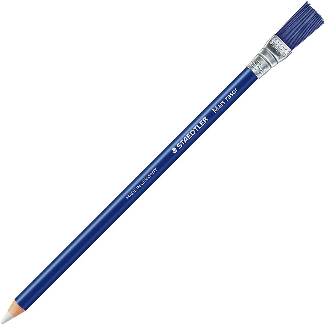 ステッドラー（STAEDTLER） 鉛筆型ハケ付き字消し 文房具 文具