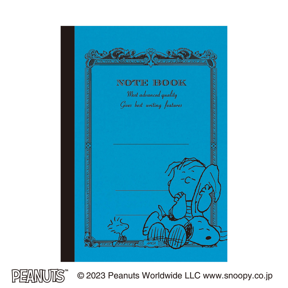 APICA アピカ CDノート PEANUTS A7サイズ 文房具 文具 スヌーピー 日本