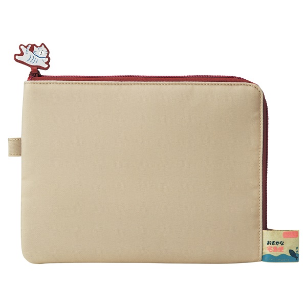 LIHIT LAB.（リヒトラブ） にゃんシーン フラットポーチ 文房具 文具