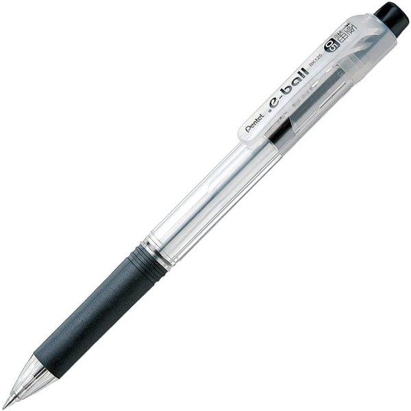 ぺんてる .eボール 0.5 極細ボールペン 文房具 文具 ステーショナリー 筆記具 油性 エコ Pentel 黒 赤 青 :bk125 ...