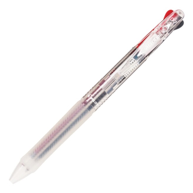 アクロボール パイロット アクロボール2 0.7mm 2色ボールペン 油性