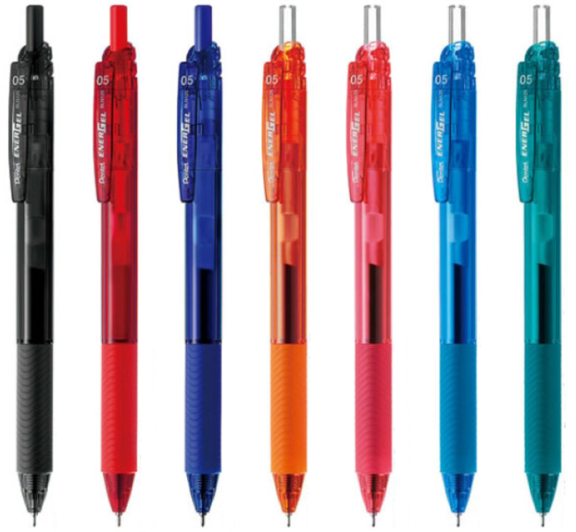ぺんてる（Pentel） エナージェル エス 0.5mm 極細 文房具 文具 筆記具
