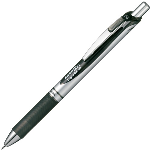 ぺんてる（Pentel） 【名入れ無料】ぺんてる ノック式エナージェル 0.3