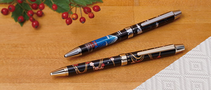 雅絵巻 パイロット 2＋1雅絵巻 0.7mmボール＋0.5mmシャープ 文房具