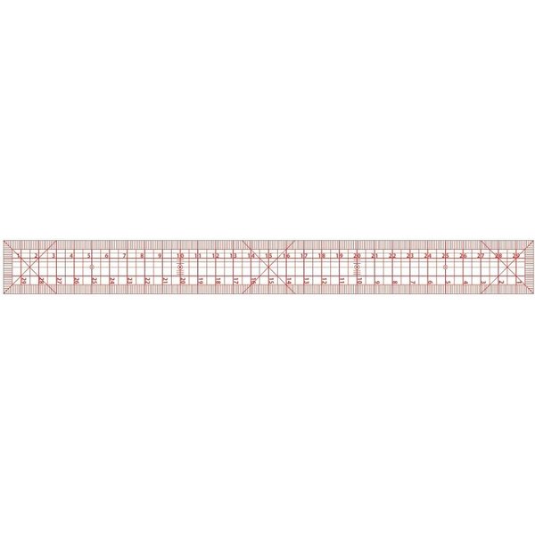 ウチダ 洋裁方眼定規 30cm型 [クリックポスト対象外商品] 文房具 文具