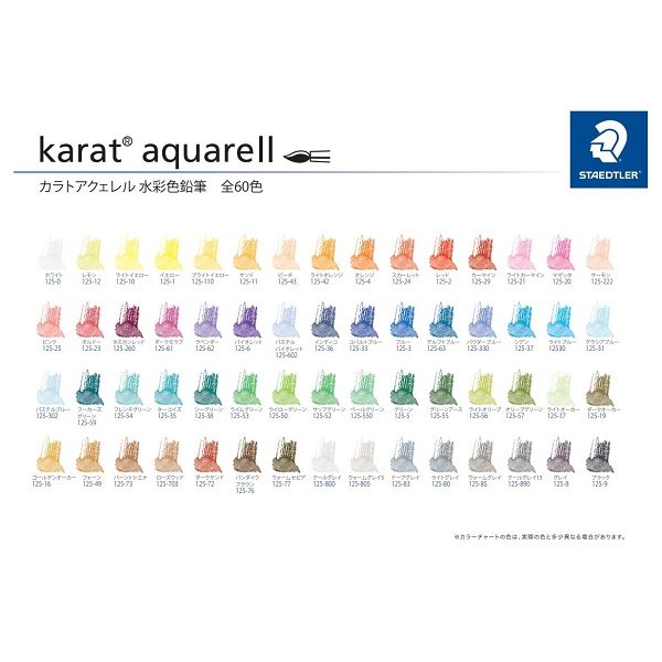 【名入れ無料】ステッドラー カラト アクェレル水彩色鉛筆 36色セット 文具 文房具 色鉛筆 ぬり絵 イラスト 水彩画 六角軸 STAEDTLER 「母の日」_3