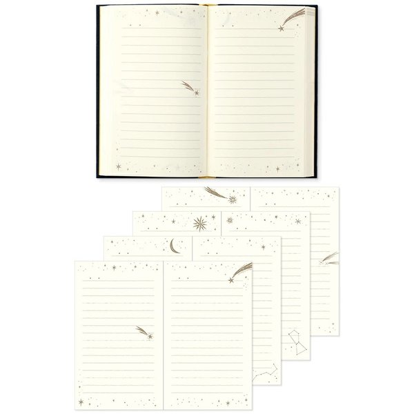 MIDORI（ミドリ） 【名入れ無料】ミドリ 日記 1日1ページ 洋書 星柄